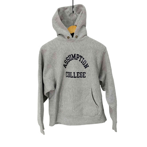 チャンピオン Champion USA製 トリコタグ ASSUMPTION COLLEGE リバースウィーブ パーカー メンズ import:M